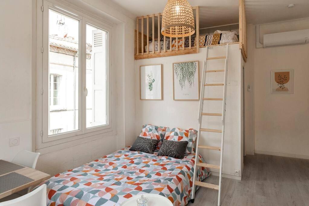 Charmant Studio Arbore Et Climatise Carcassonne Exteriér fotografie